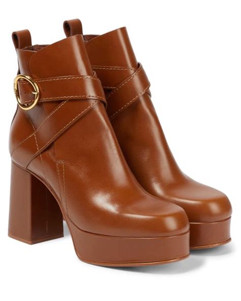 see by chloe platform boots.